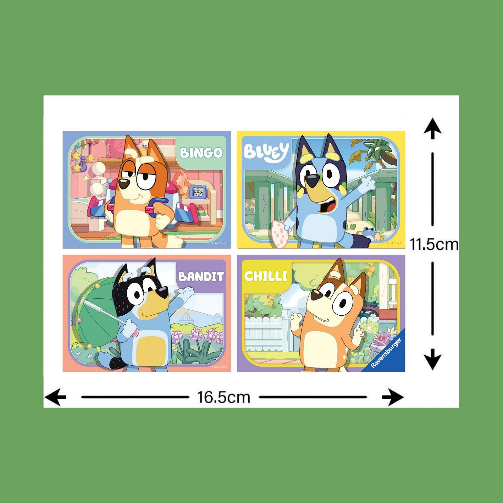 Пазл Ravensburger My First Puzzle Bluey 2, 3, 4 та 5 деталей, фото №3