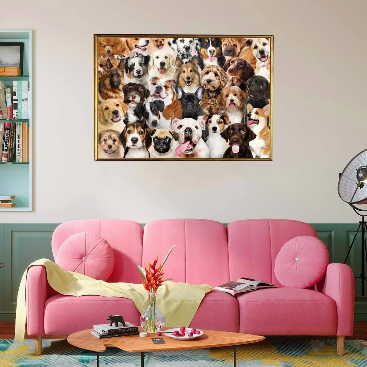 Пазл Lovely Dogs 1000 елементів 70 x 50 см, фото №3