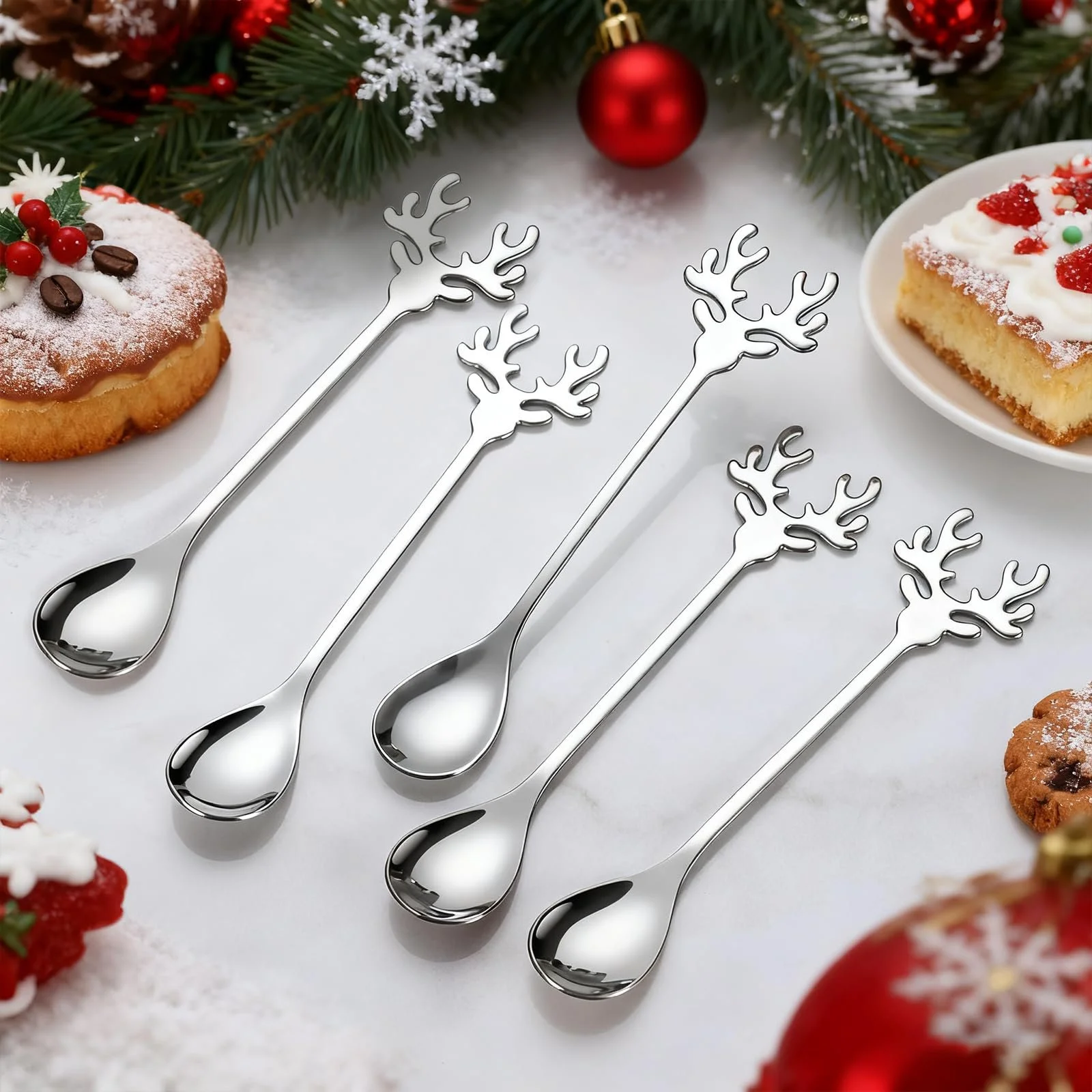 Ложка для Різдва Elk, набір 10 штук, фото №3