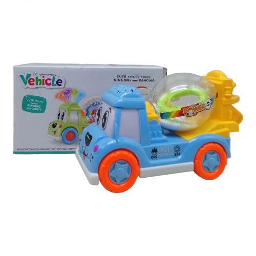 Музична машинка Бетономішалка, фото №1 Музична машинка Бетономішалка, фото №1