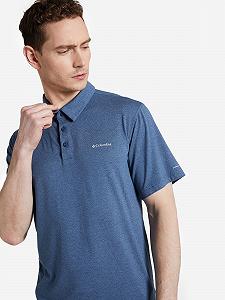 Поло чоловіче Tech Trail 1768701CLB-479Columbia Синій 2XL - Фото 1