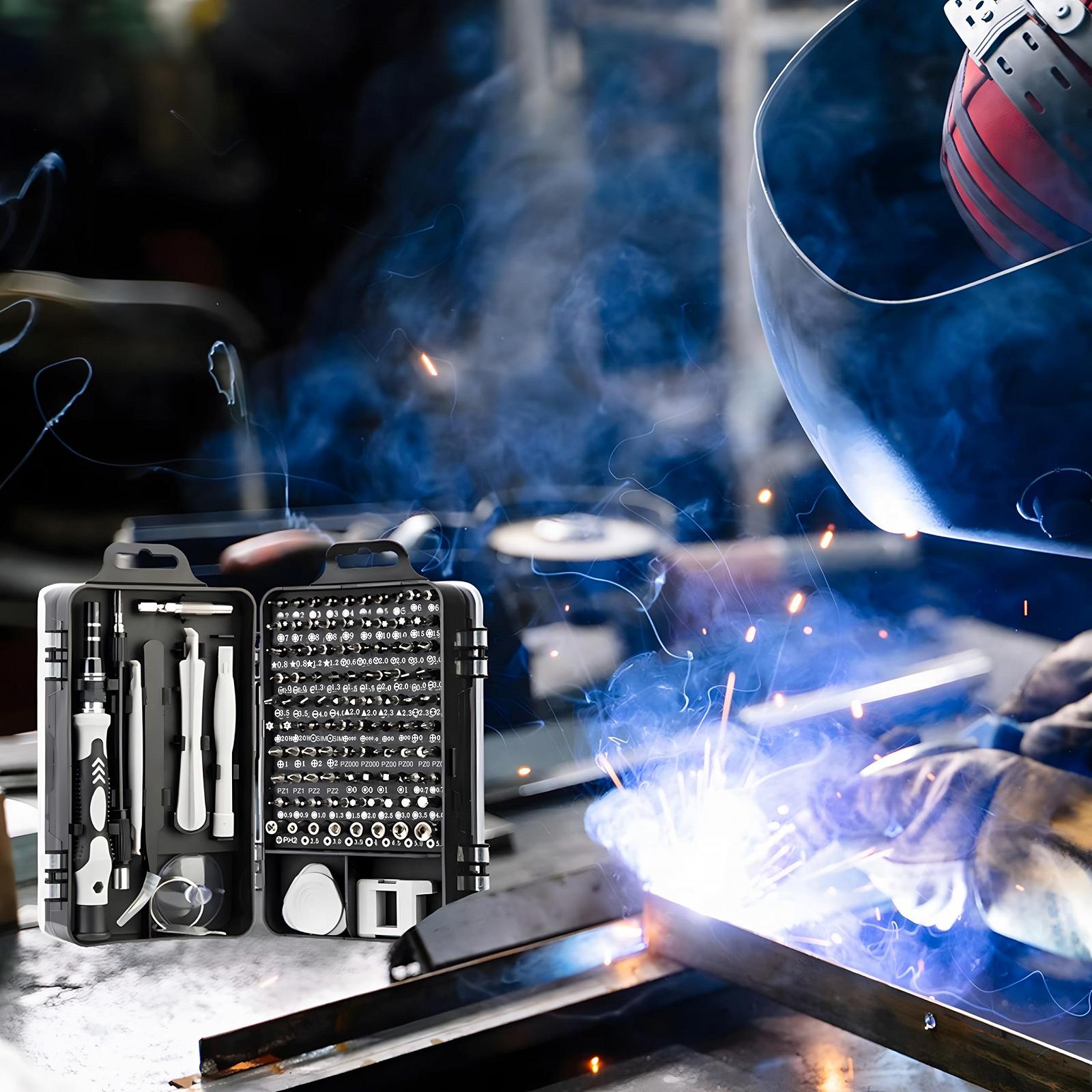 Набір викруток Retoo Precision 115 шт. сталь для електроніки, ноутбука, годинників, окулярів, планшета набір для ремонту, фото №6 Набір викруток Retoo Precision 115 шт. сталь для електроніки, ноутбука, годинників, окулярів, планшета набір для ремонту, фото №6