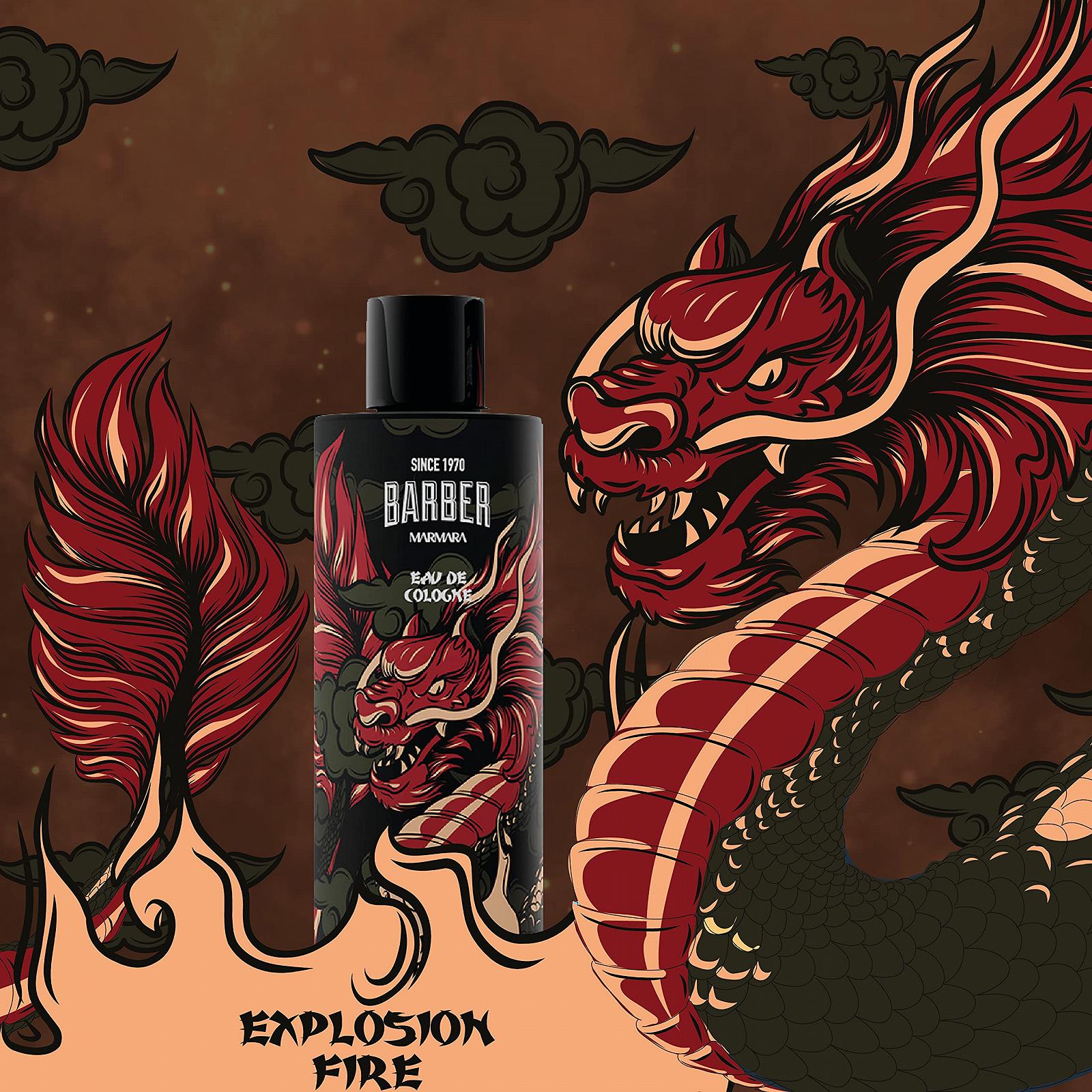 Eau de Cologne Barber Marmara Explosion Fire Limited Edition 500 мл, фото №2