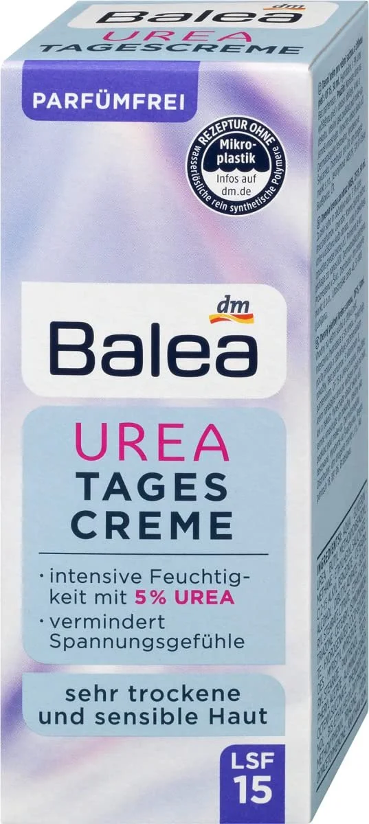 Денний крем Balea Urea з сечовиною 50 мл, фото №3 Денний крем Balea Urea з сечовиною 50 мл, фото №3