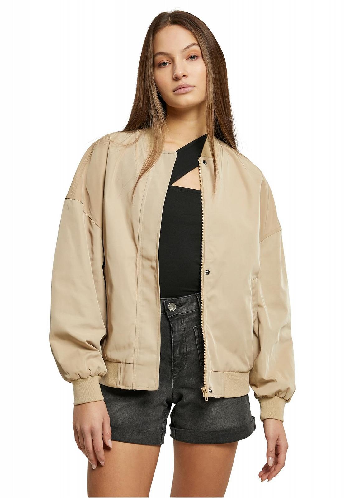 Бомбер Urban Classics Женская Легкая Куртка Recycled Pour Femme, фото №1 Бомбер Urban Classics Женская Легкая Куртка Recycled Pour Femme, фото №1