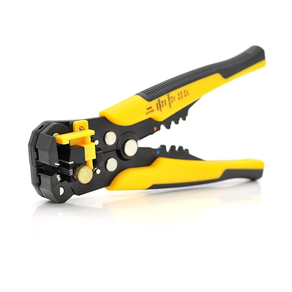 Многофункциональный инструмент для зачистки кабеля YTH Black-yellow AWG10-24(0.2-6.0mm2), фото №1