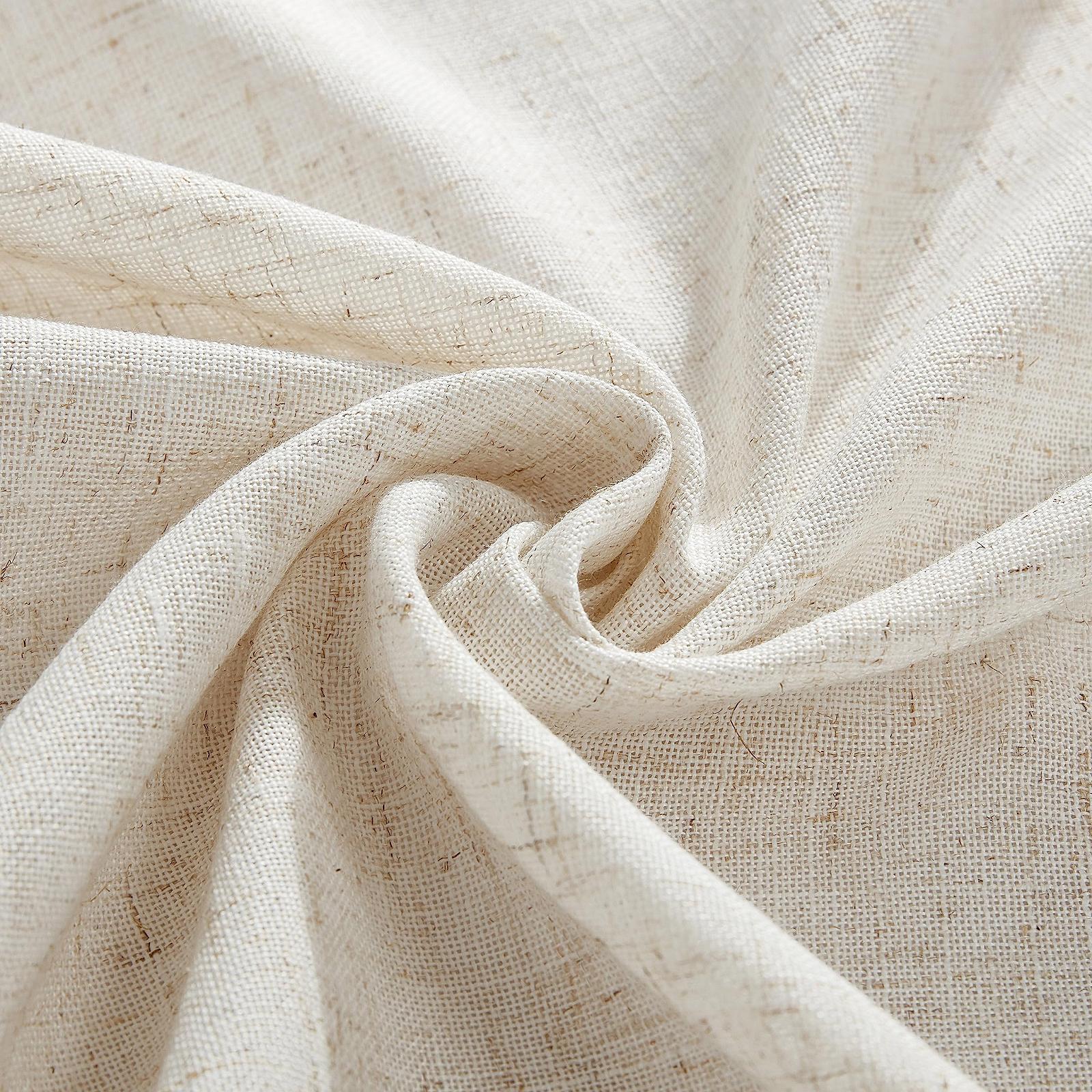 Скатертина Laura Ashley Dothan Luxury Суміш льону Сіро-коричнева 152 x 213 см, фото №4