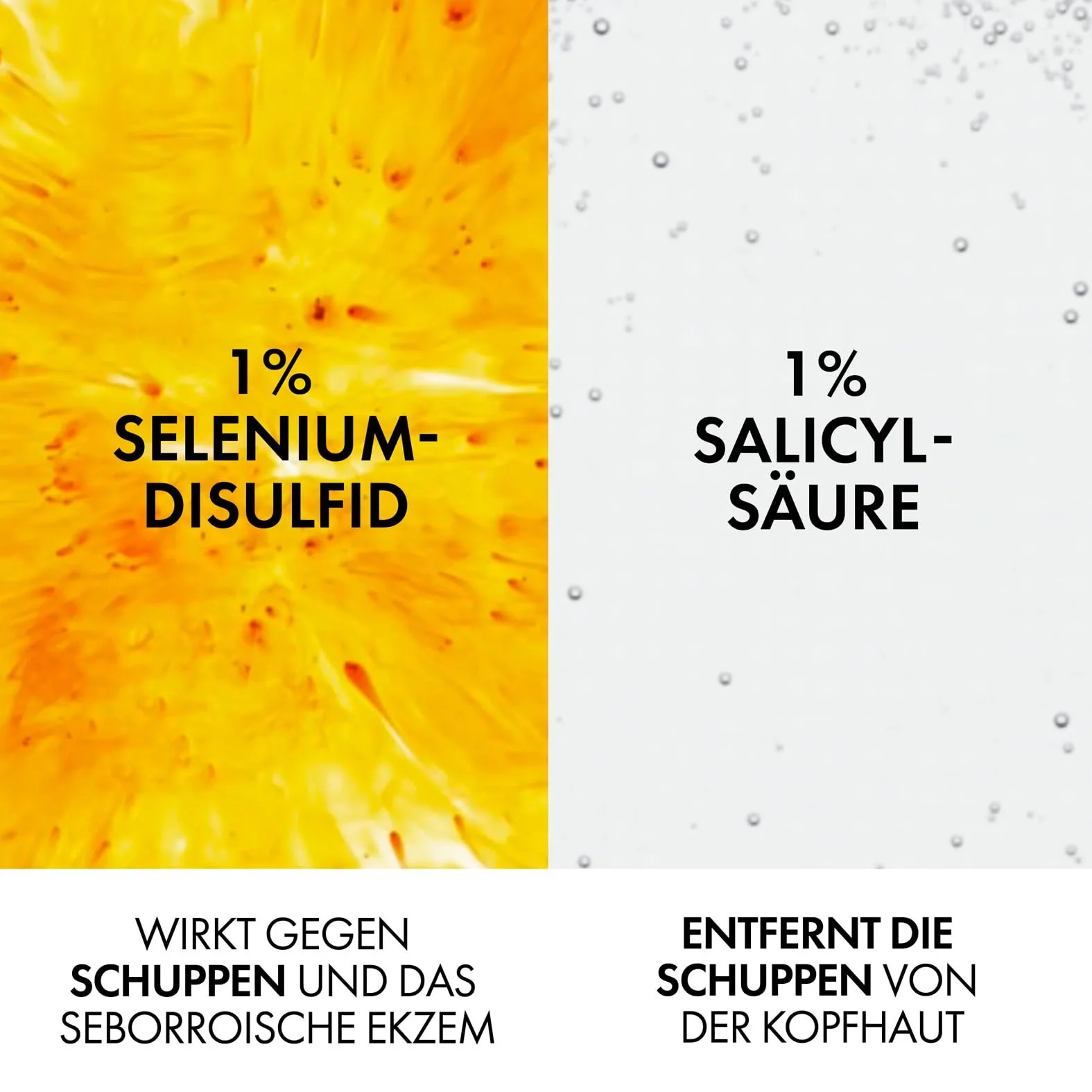 Шампунь Vichy Dercos проти лупи для нормального та сухого волосся з дисульфідом селену та саліциловою кислотою, 500 мл, фото №4 Шампунь Vichy Dercos проти лупи для нормального та сухого волосся з дисульфідом селену та саліциловою кислотою, 500 мл, фото №4