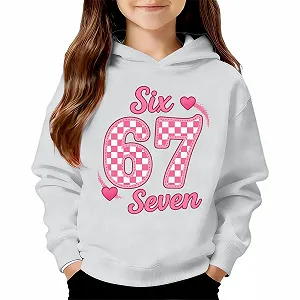 Худі з мемом 67 для дітей - Фото 1
