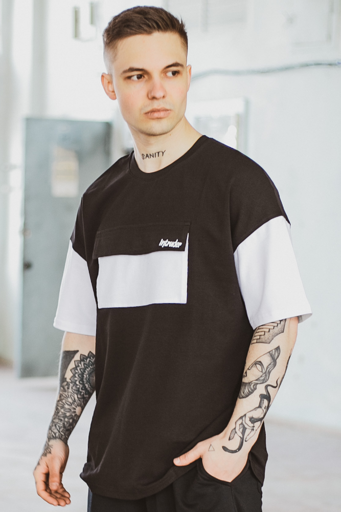 Футболка FreeDom черная с белым, фото №6