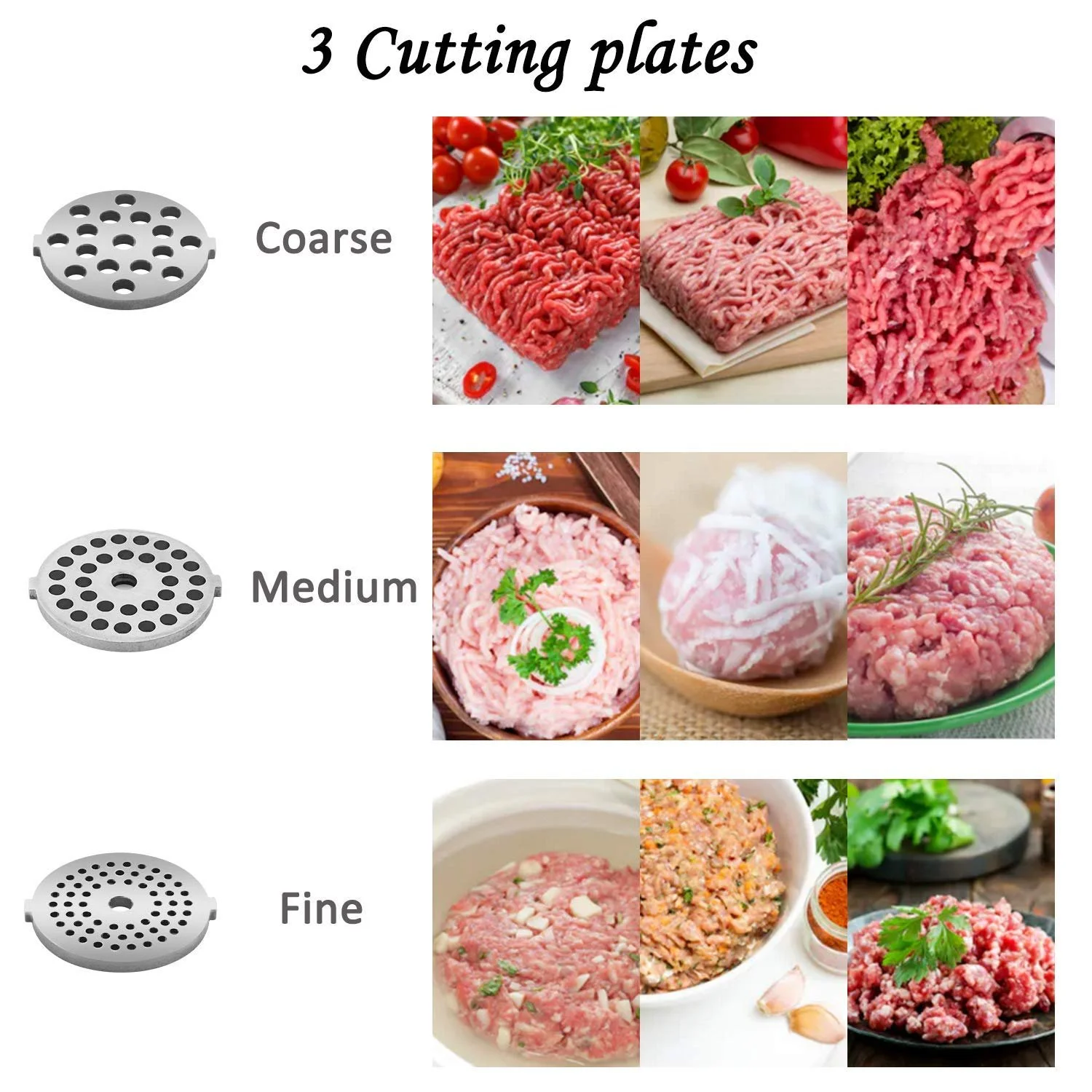 Электрическая мясорубка Stainless Steel 2000 W, фото №2 Электрическая мясорубка Stainless Steel 2000 W, фото №2