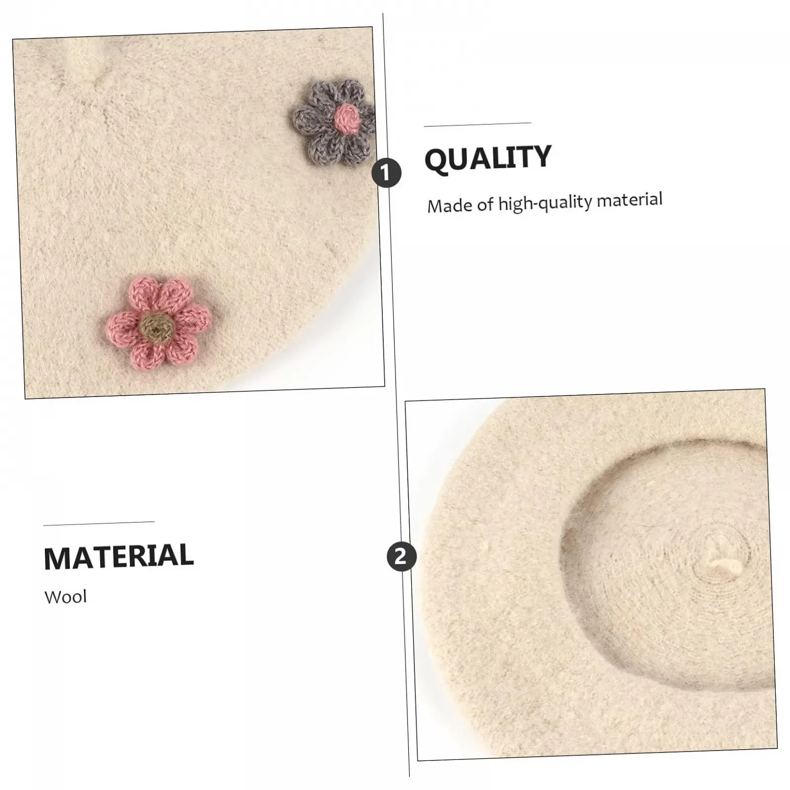 Капелюх VALICLUD Квітковий, фото №4