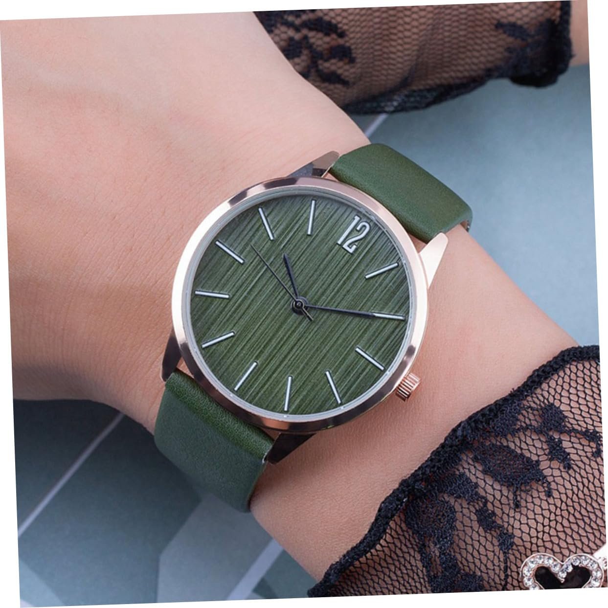 Женские часы WRITWAA Цифровые часы Синие часы из нержавеющей стали Красный, фото №2