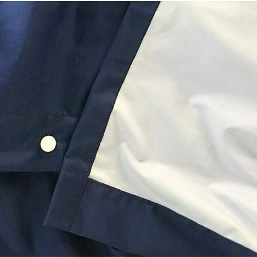 Дождевой плащ-пончо с капюшоном BESPORTBLE, водонепроницаемый детский дождевик - легкая многоразовая дождевая одежда с капюшоном для детей до 5 лет, темно-синий, S, фото №3 Дождевой плащ-пончо с капюшоном BESPORTBLE, водонепроницаемый детский дождевик - легкая многоразовая дождевая одежда с капюшоном для детей до 5 лет, темно-синий, S, фото №3