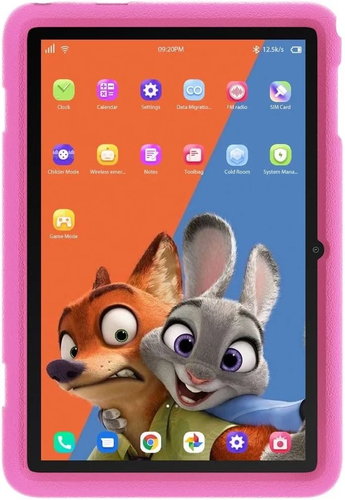 Планшет 10.1" Blackview Tab 8 Kids 4+3/128Gb Wi-Fi 4 ядра Android 12 6580 mAh Pudding Pink, фото №2