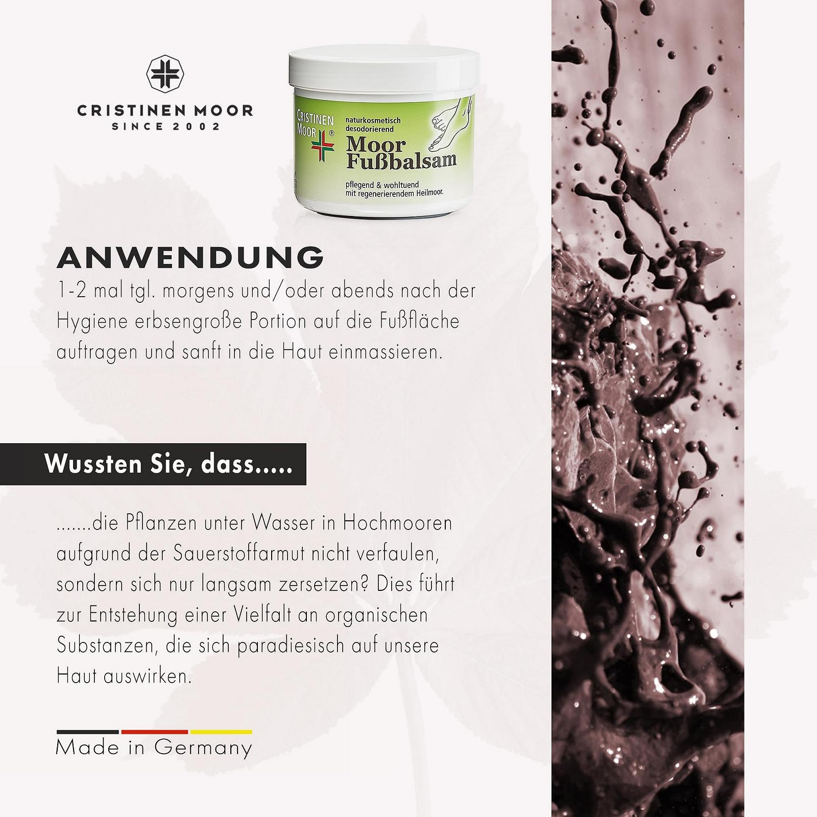 Бальзам для ніг Moor Natural Cosmetic 400 мл, фото №4