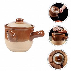 Ківш керамічний традиційний для трав'яних відварів synthetic.ua - Фото 1