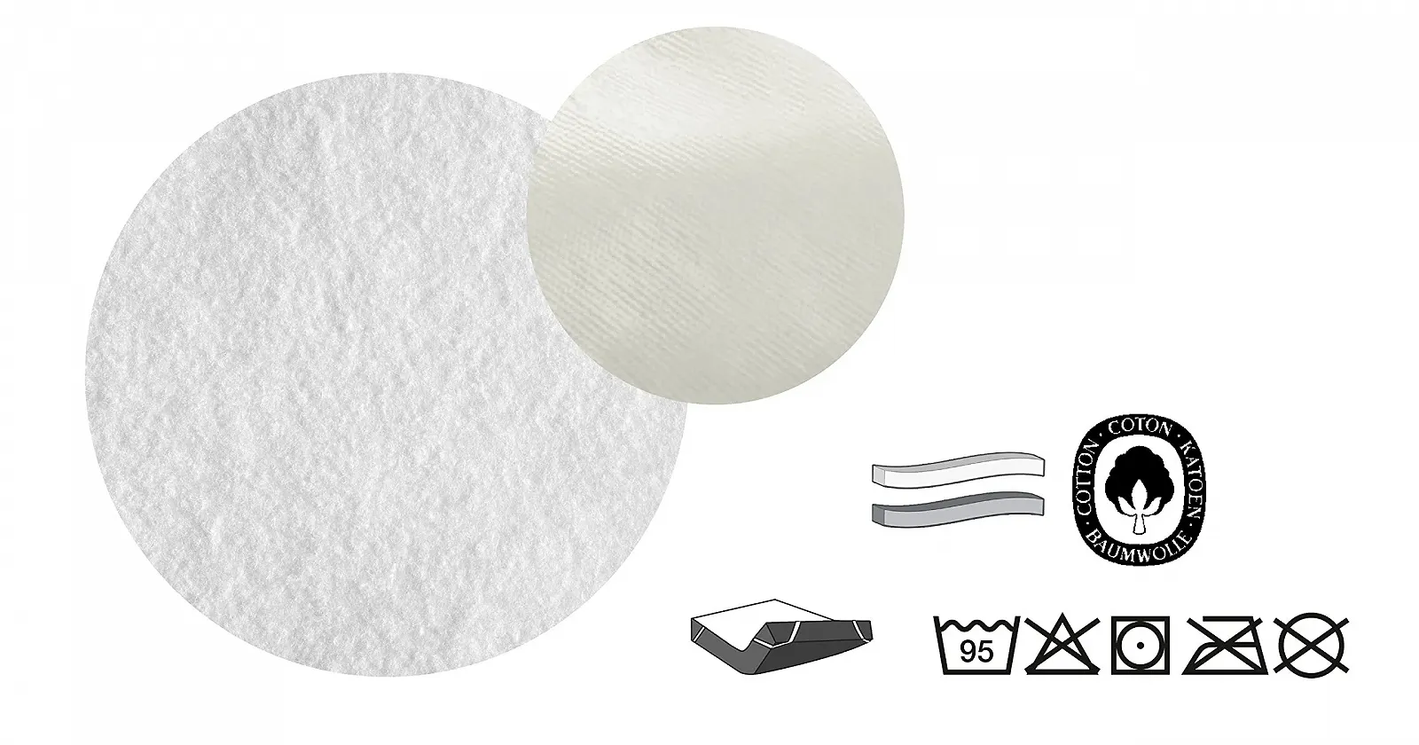 Наматрацник Biberna Sleep & Protect Molton, захисний чохол на матрац з 100% бавовни, захисний чохол, непромокальний наматрацник, наматрацник, водонепроникний захисний чохол на матрац, фото №4 Наматрацник Biberna Sleep & Protect Molton, захисний чохол на матрац з 100% бавовни, захисний чохол, непромокальний наматрацник, наматрацник, водонепроникний захисний чохол на матрац, фото №4