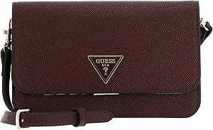 Жіноча сумка через плече Guess Noelle Xbody Flap Коричневий - Фото 1