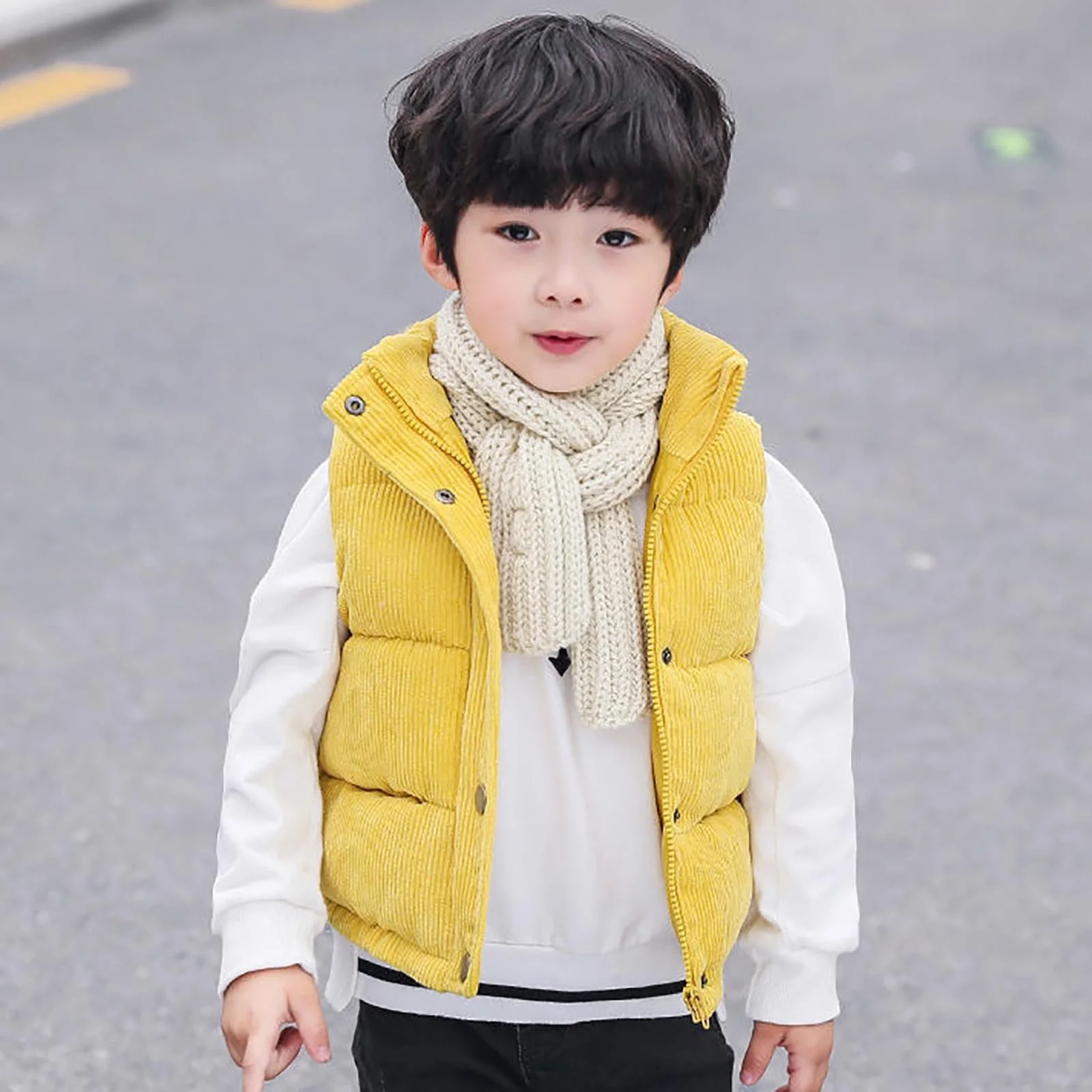 Детский вельветовый жилет с флисовой подкладкой для малышей Безрукавка для младенцев Девочек Мальчиков Верхняя одежда с практичными карманами, фото №2 Детский вельветовый жилет с флисовой подкладкой для малышей Безрукавка для младенцев Девочек Мальчиков Верхняя одежда с практичными карманами, фото №2