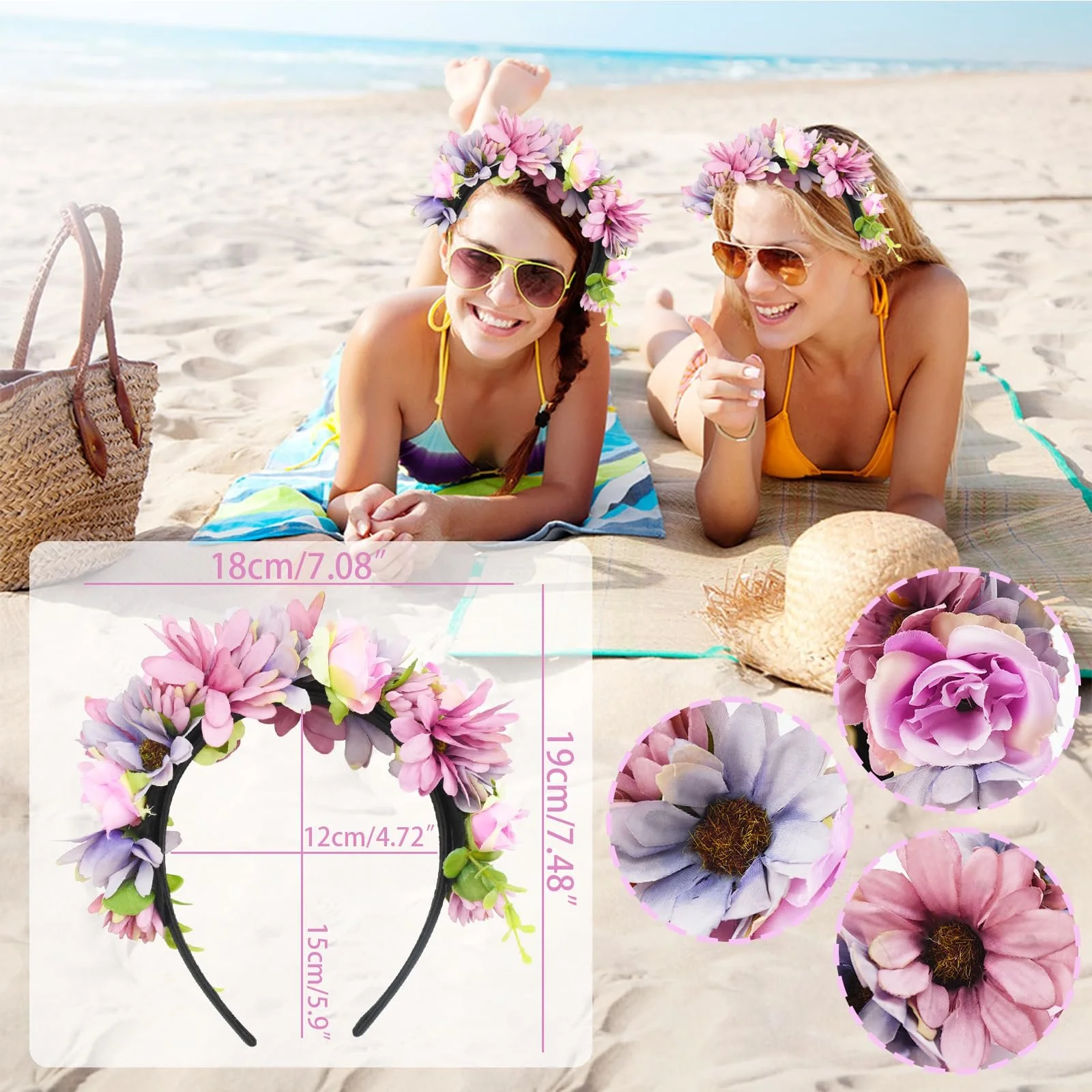 Обруч Цветочный, фото №2