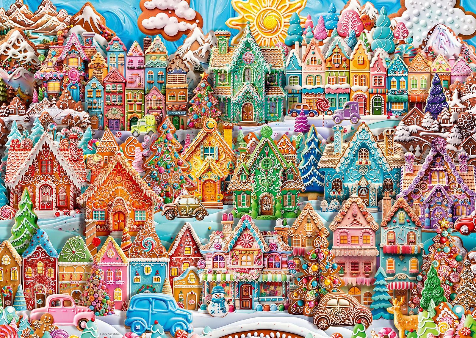 Пазл Ravensburger Christmas Cookie Village 1000 деталей (12001267), фото №1