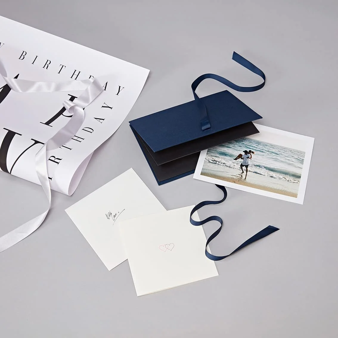 Фотоальбом Semikolon Classico Leporello, темно-синий, фото №3 Фотоальбом Semikolon Classico Leporello, темно-синий, фото №3