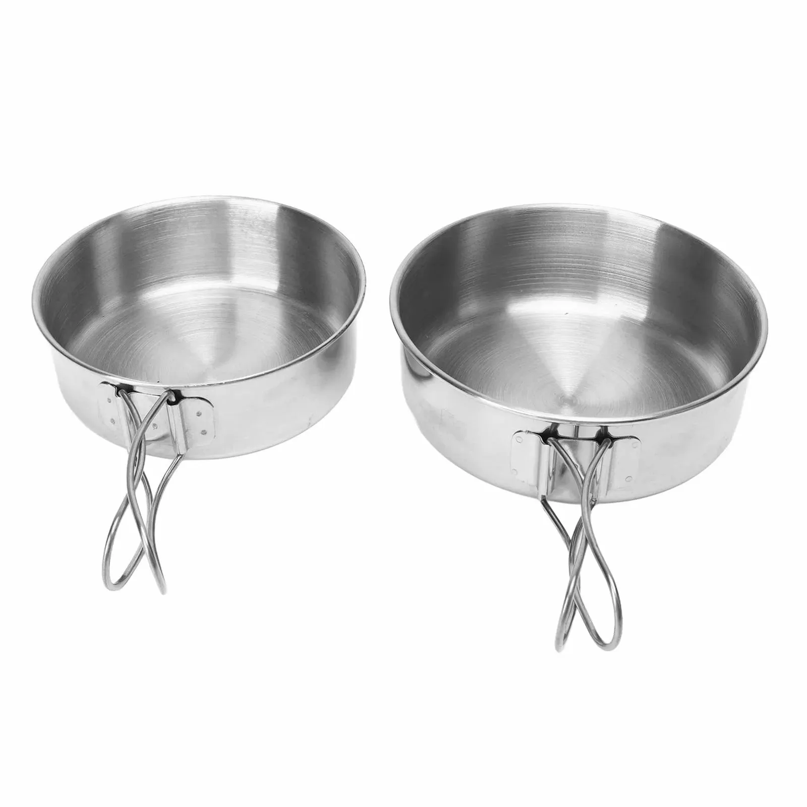 Миска кемпінгова BuyWeek з нержавіючої сталі зі складною ручкою, фото №7 Миска кемпінгова BuyWeek з нержавіючої сталі зі складною ручкою, фото №7