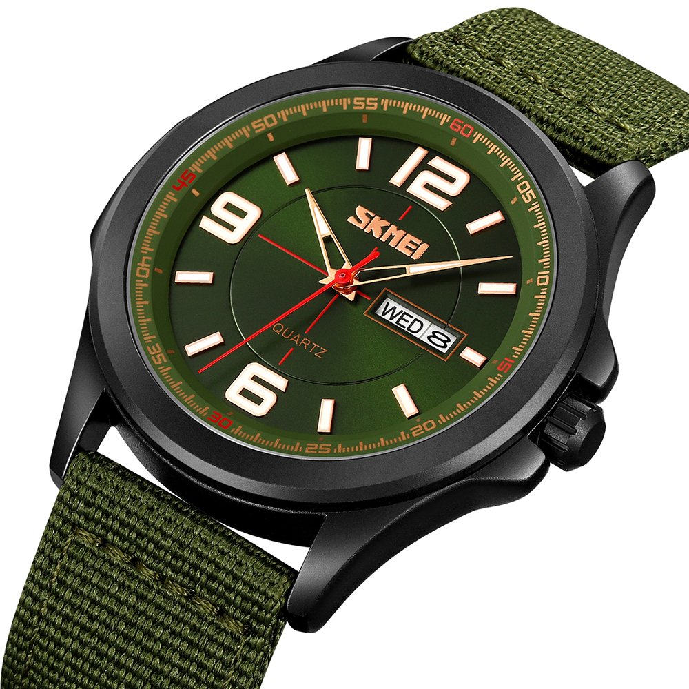 Годинник Skmei 9315AG Army Green, фото №2