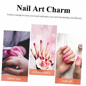 Прикраси для манікюру minkissy зі стразами Прозорий кришталь synthetic.ua - Фото 1