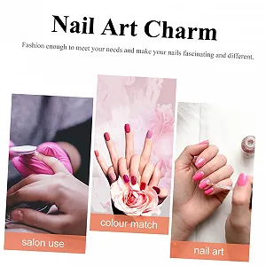 Прикраси для манікюру minkissy зі стразами Прозорий кришталь synthetic.ua - Фото 1