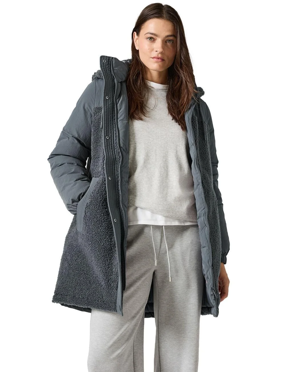 Пальто Cecil Teddy Mix Жіночий, фото №1