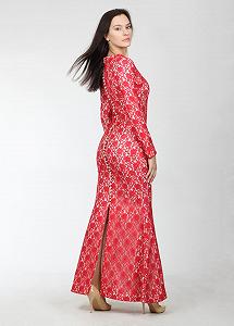 Платье Enna Levoni M Красный (ND-5005-Red) synthetic.ua - Фото 1