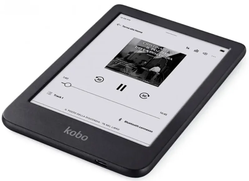 Электронная книга 6" Kobo Clara HD / 8ГБ / Linux / Wi-Fi / Сенсорный E-Ink экран (1442 х 1072) / До 3 недель работы от батареи / Черная, фото №4