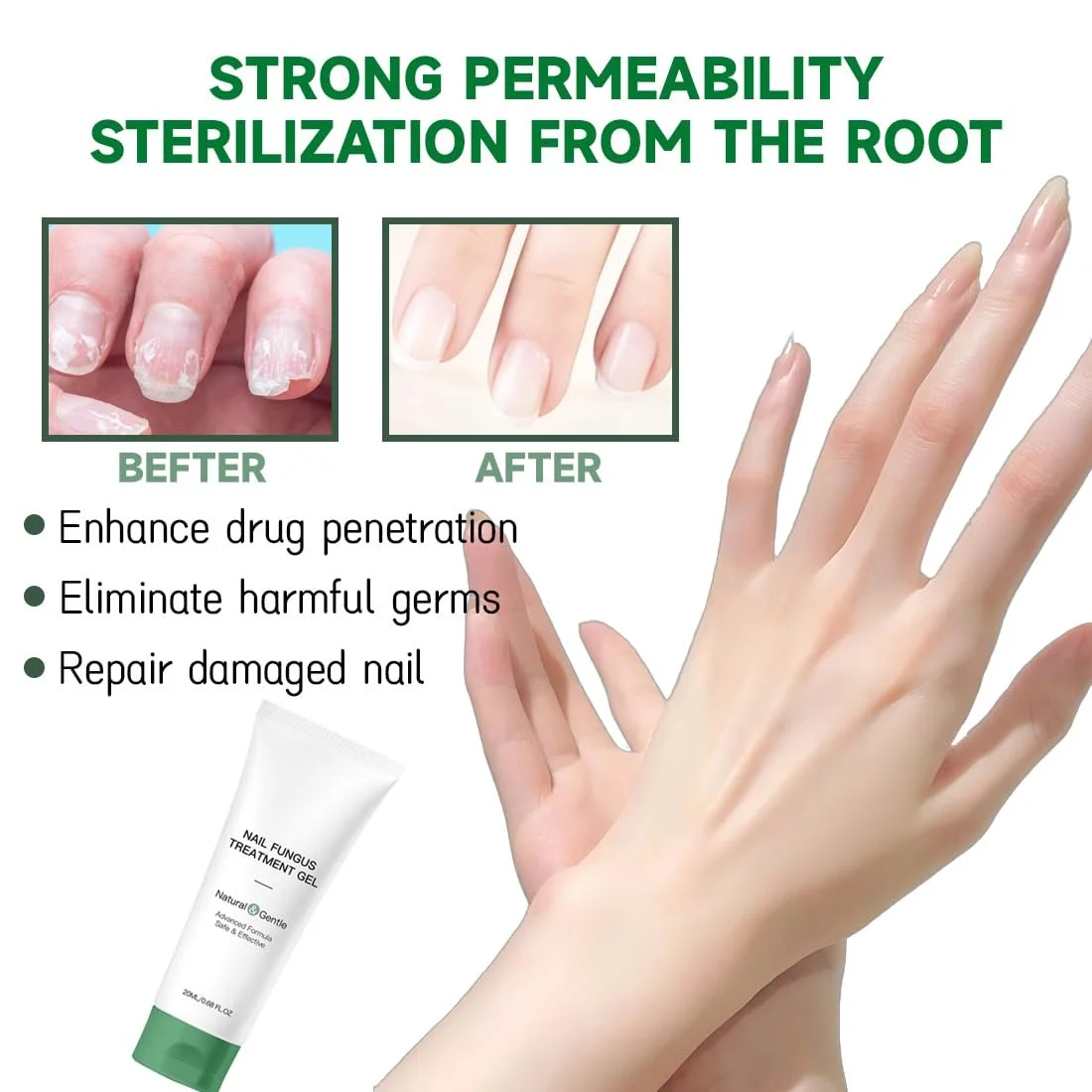 Засіб для відновлення нігтів Багатоцільовий, 2 шт., фото №5