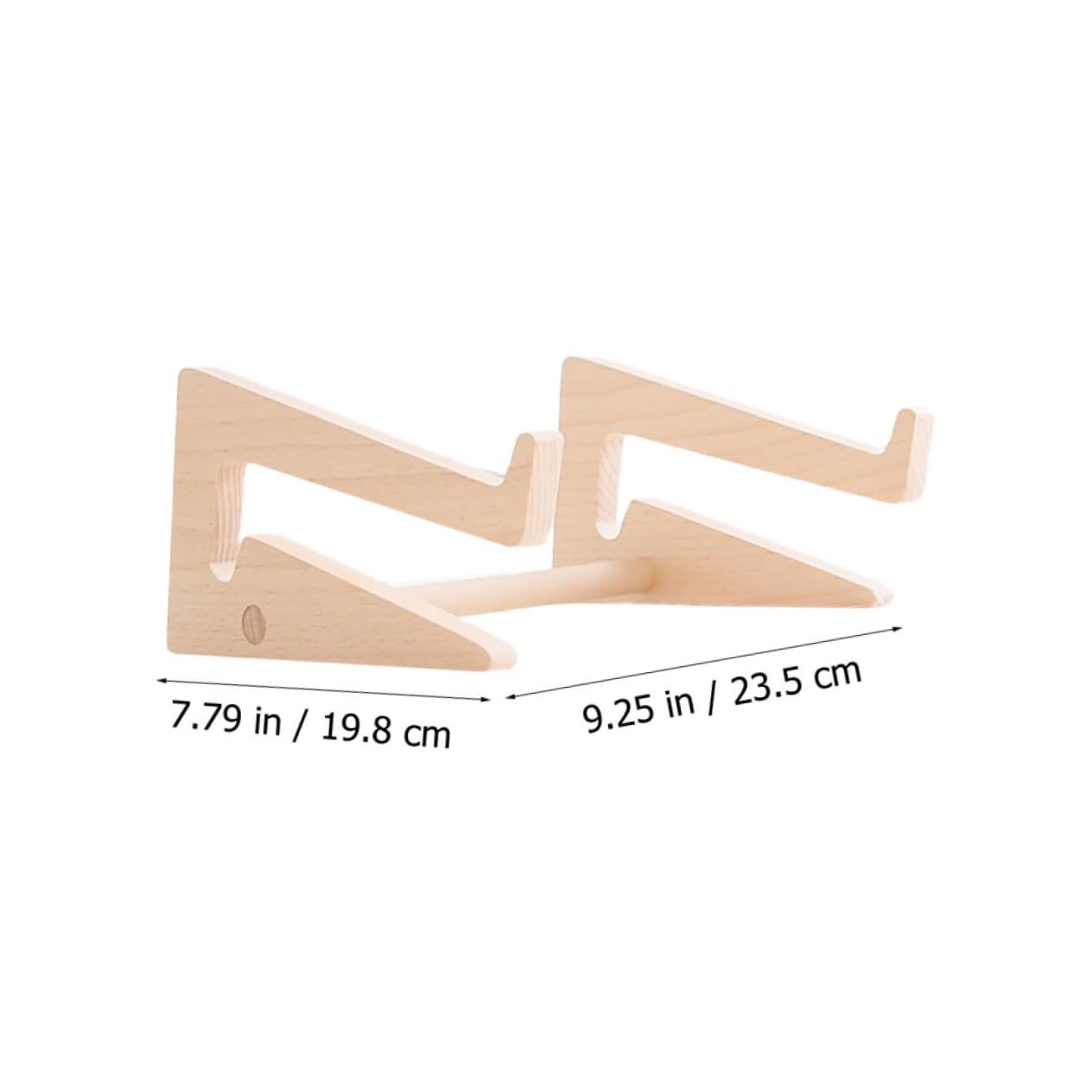 Підставка для ноутбука VANZACK Дерев'яна портативна Ергономічний дизайн Покращення кута огляду, фото №2