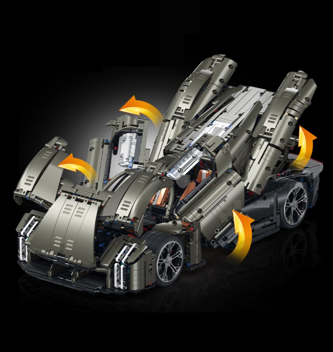 Technik Car Porsche Mission X Большой Набор Модели 4056 Деталей, фото №3
