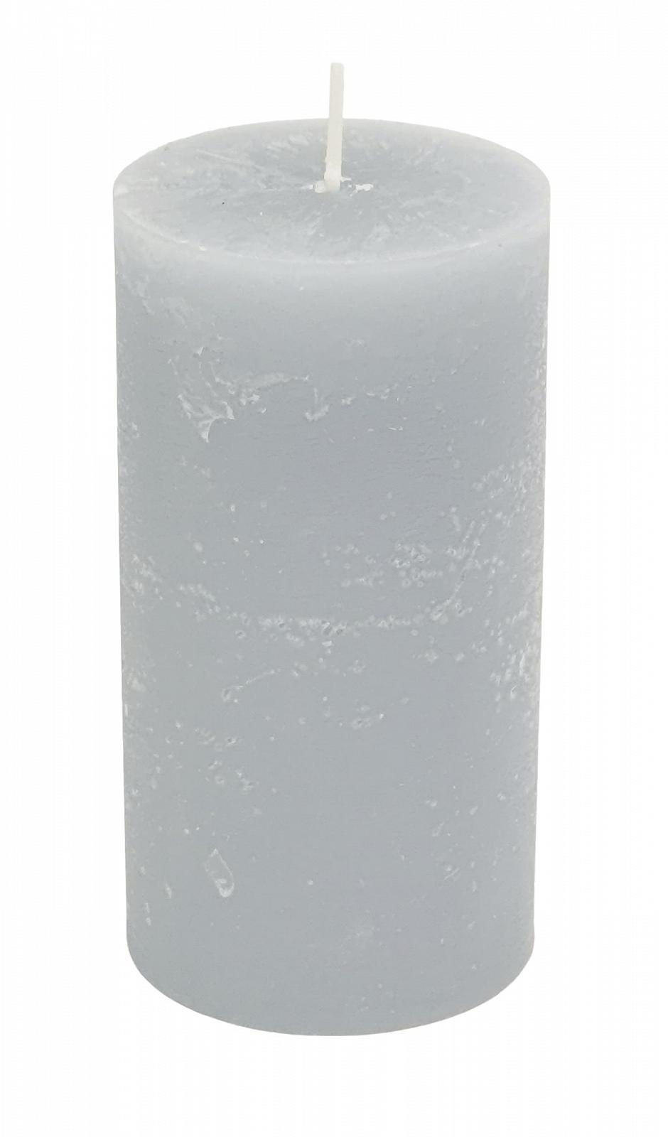 Свічки Gala Rustic 70 x 130 мм Світло-сірий, фото №2 Свічки Gala Rustic 70 x 130 мм Світло-сірий, фото №2