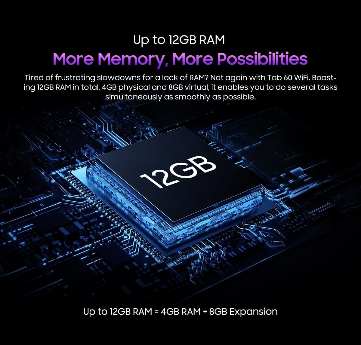 Планшет 10.1" Blackview Tab 60 Wi-Fi (4+8)/128Gb 8 ядер Android 15 5100 mAh Серый, фото №7