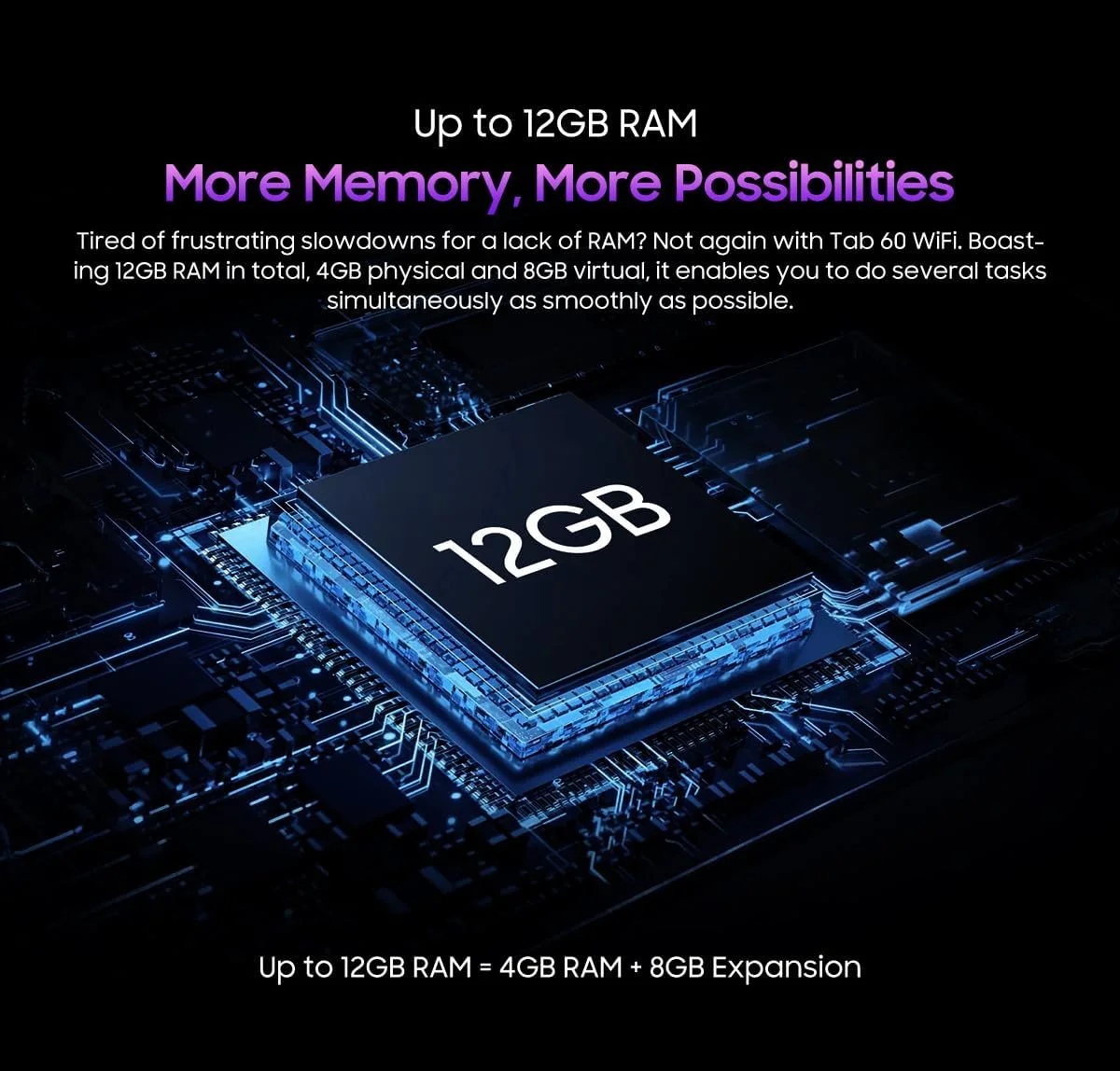 Планшет 10.1" Blackview Tab 60 Wi-Fi (4+8)/128Gb 8 ядер Android 15 5100 mAh Сірий, фото №7