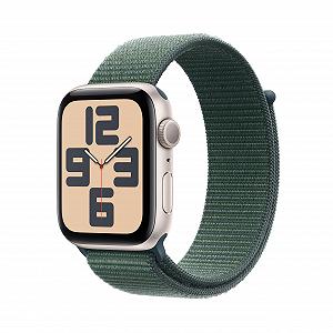 Смарт-годинник Apple Watch SE (2nd Generation) GPS 44mm Алюмінієвий корпус Полярна зірка та спортивний ремінець Морська хвиля - Фото 1