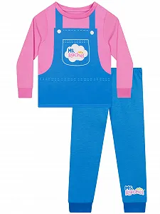 Пижама Ms. Rachel для девочек, пижама для девочек, пижама с длинными рукавами детская - Фото 1