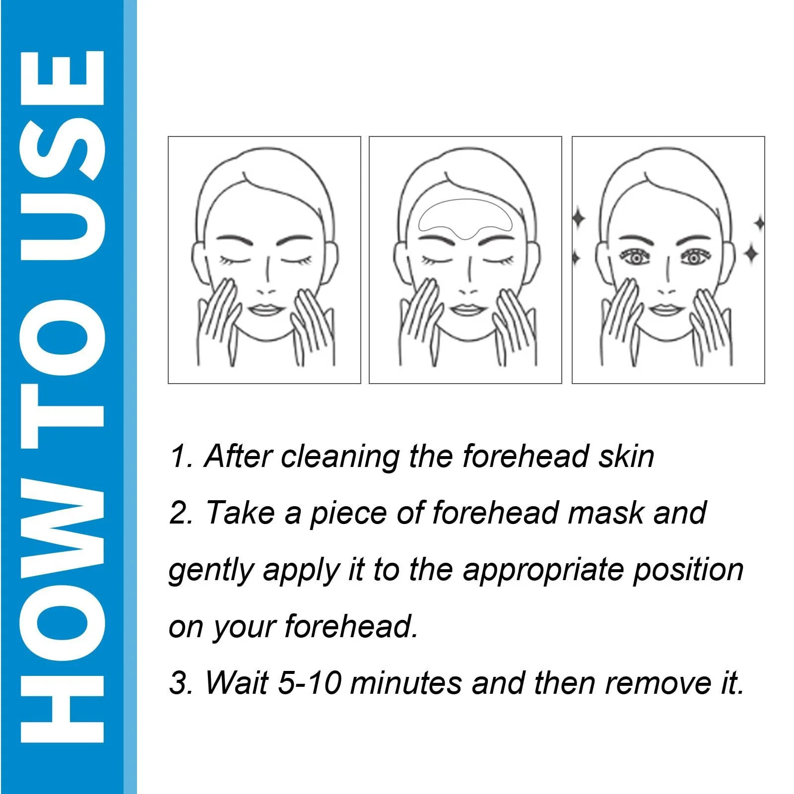 Патчі для чола від зморшок Mnozreo, 10 шт, зволожуючі та антивікові, фото №7