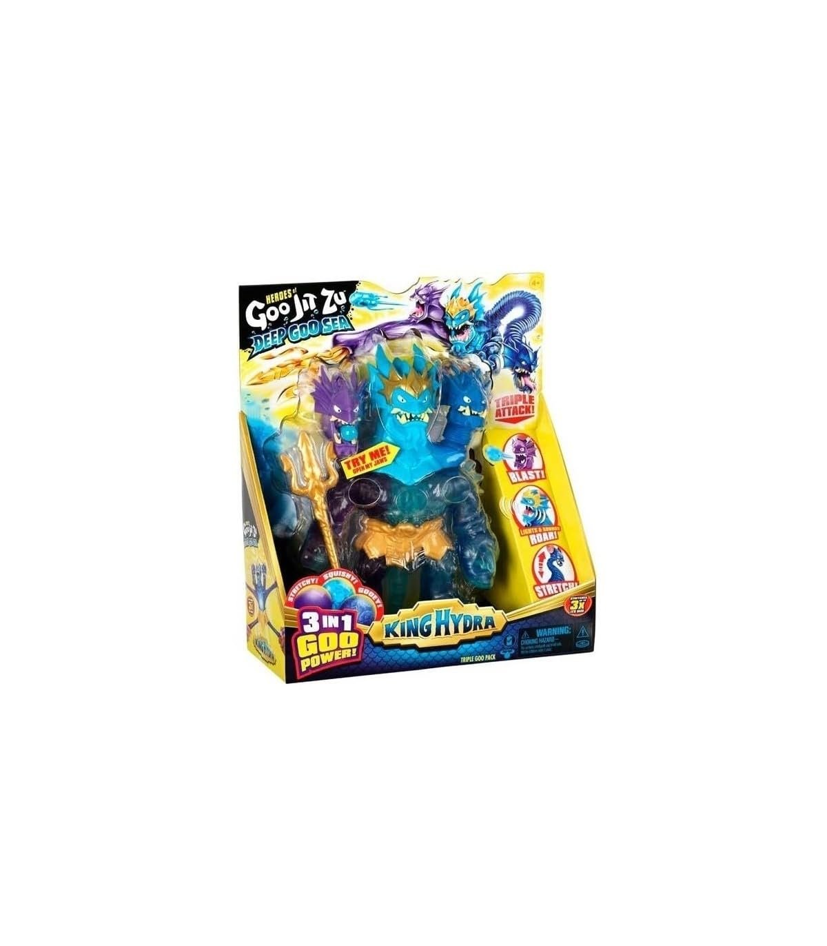 Фігурка Action BANDAI Heroes of GOO JIT CO King Hydra Deep GOO Sea, різнокольоровий, фото №1