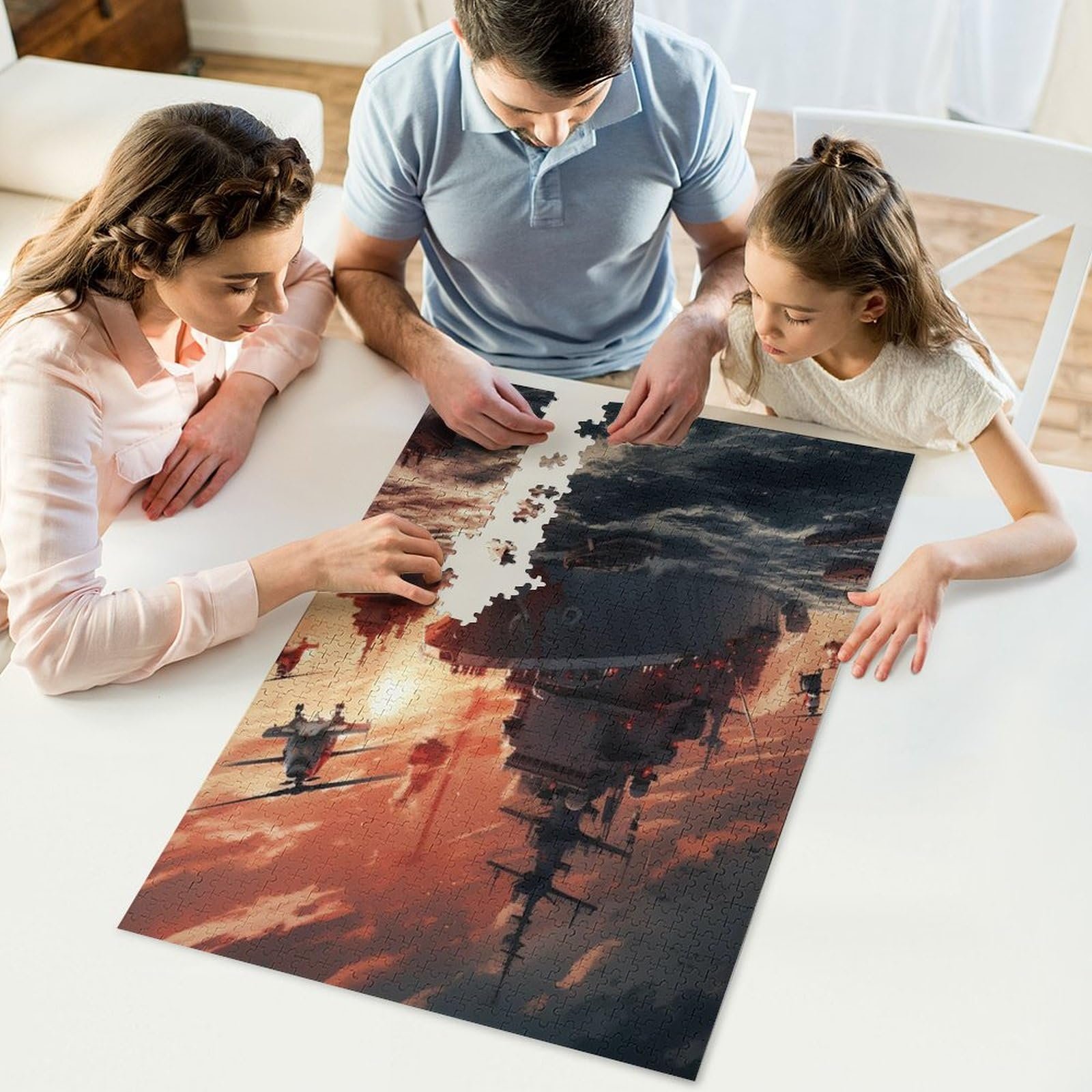 Пазл Warship 1000 деталей Деревянный 78 x 53 см, фото №7