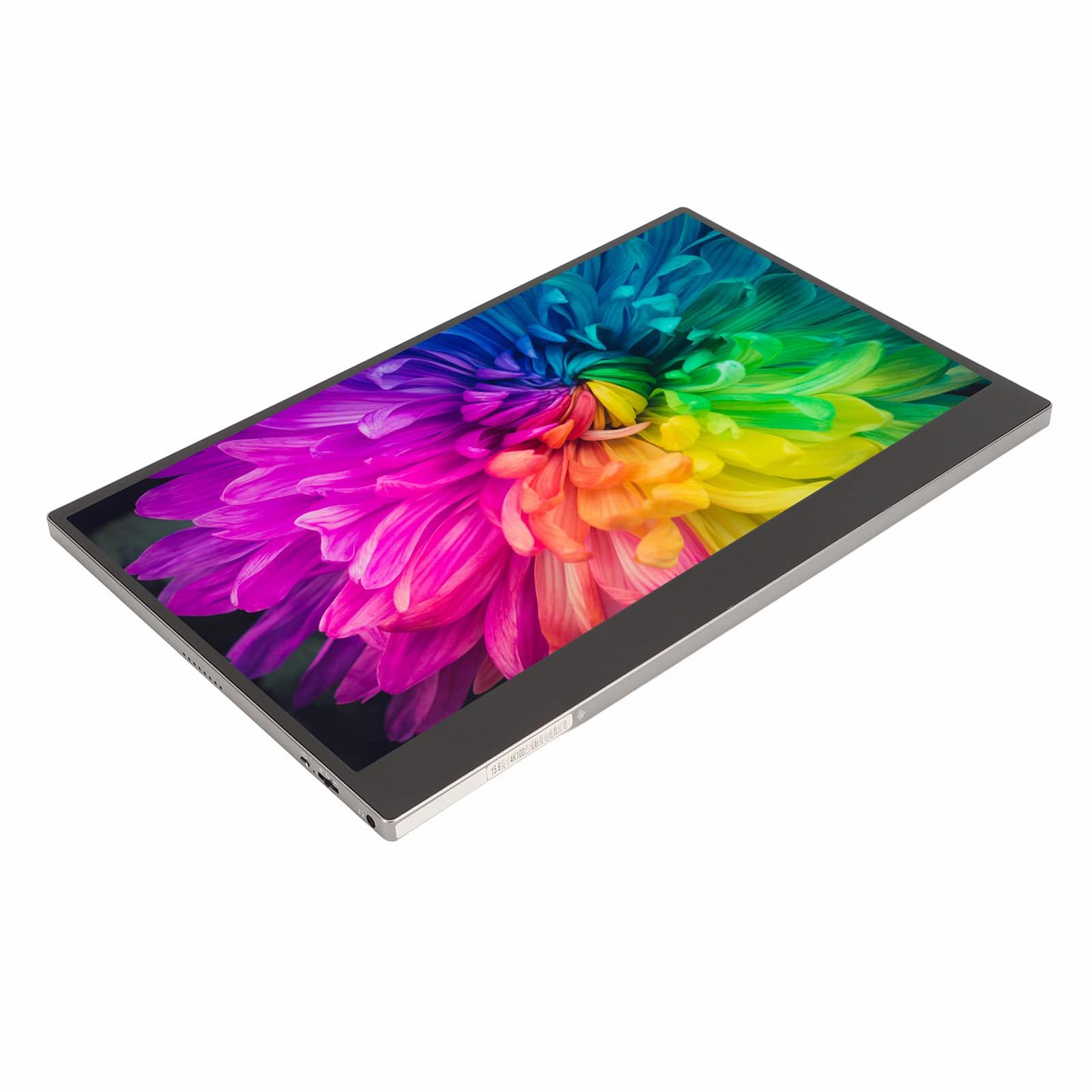 Монітор ASHATA Portable 15.6 Inch Gaming FHD IPS 1080P 096 Level Pressure Sensitivity Ultra Slim Extension (EU Plug), фото №1