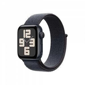 Смарт-годинник Apple Watch SE (2nd Generation) GPS 40мм, алюмінієвий корпус, спортивний ремінець, чорнильний колір, розмір One Size - Фото 1