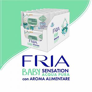 Салфетки детские Fria Baby Sensation Pure Water 840 шт. synthetic.ua - Фото 1