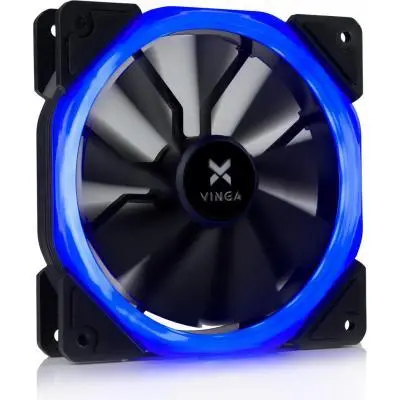 Кулер для корпуса Vinga LED fan-01 blue, фото №1