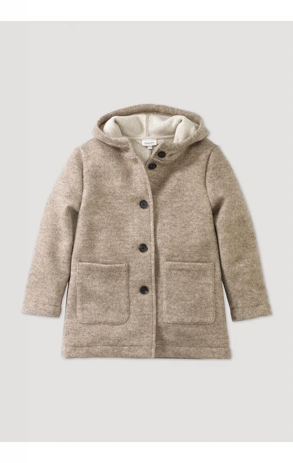 Пальто Hessnatur Rhön для дівчат та хлопчиків унісекс з чистої вовни, фото №3